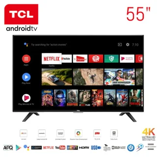 TCL 55 Inches Google Android 4K Smart TV | 55P617