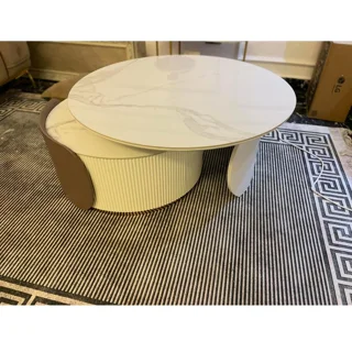 Elegant Modern Marble Coffee  Center Table