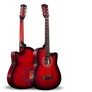 Acoustic Guitar with Bag and Strap
