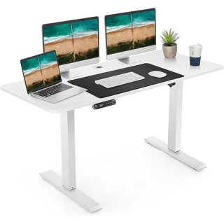Electric Height Adjustable Studio Gaming Standing Desk 1.4Mtr