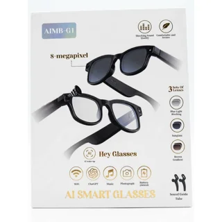 None_AI Smart Glasses - 8 Mega Pixel