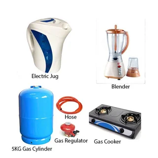 Blender, Jug, 5Kg Cylinder, Gas Stove Special Kitchen Bundle