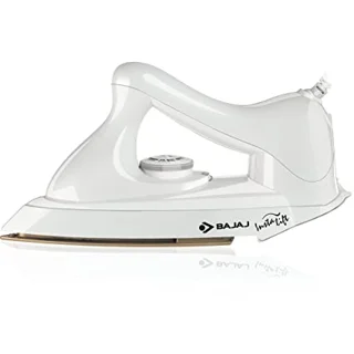Bajaj Lift Dry Iron Non Stick Coated Sole Plate