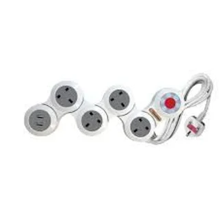 Binatone Extension Power Cord With USB Sockets | PEC-401ZZ