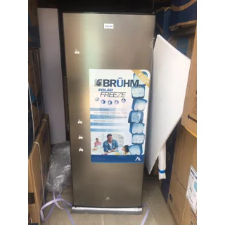 Bruhm 180 Liters Standing/Upright Freezer with 8 Steps| BUS-180M