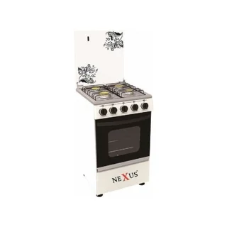 NEXUS GAS COOKER WHITE | GCCR-NX-5055W(4+0)