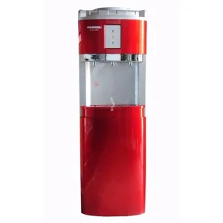 Eurosonic  Water Dispenser With Three Nozzles & Fridge Red