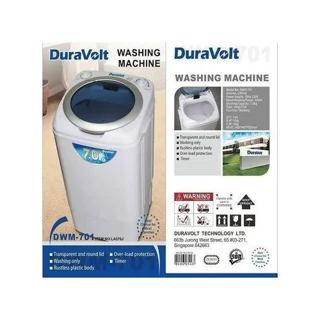 Duravolt Single Tub 7kg Washing Machine |DWM-701