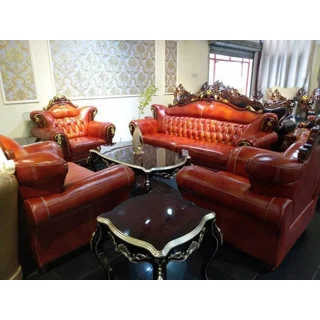 Exquisite King-Sized Cushion Chairs (4) + Tables (3)