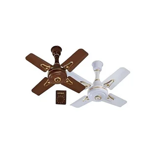 Qasa 24 Inches Short Blade Ceiling Fan - Cream Color