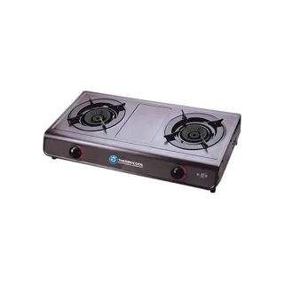 None_HAIER THERMOCOOL DOUBLE BURNER TABLE TOP GAS COOKER TGC-2TA