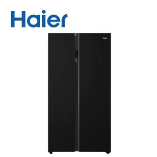 Haier Thermocool Side by Side 619 Liters Refrigerator Glass Series  | HT REF SxS FFREE HRF-619SI(B) R6 BLK