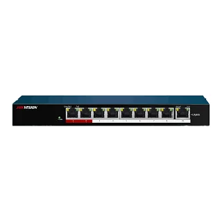 Hikvision 8 Port Fast Ethernet Unmanaged POE Switch | DS-3E0109P-E(C)