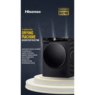 _Hisense 10kg Clothes Dryer | Model DH7S107BB