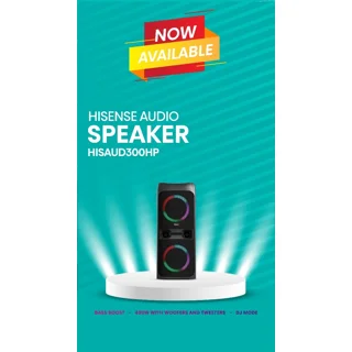 _Hisense 400W All in One Bluetooth Speaker | HISAUD300HP