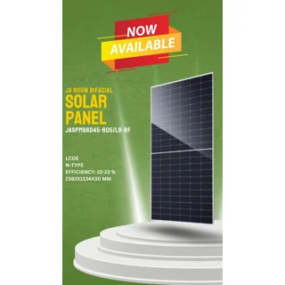 _JA Bifacial Monocrystalline Solar Panel | 66D45-605/LB-BF