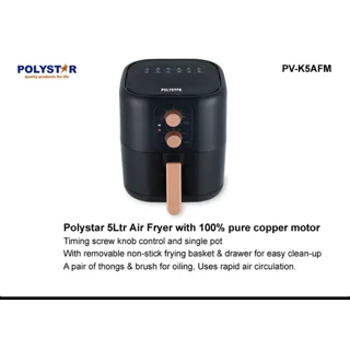 Polystar 5 Liters Healthy Air Fryer | PV-K5AFM