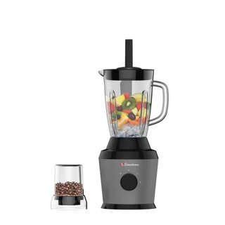 Binatone 1.5 Liters Blender /Grinder With Stirring Stick (Mk2) Silver | BLG-595