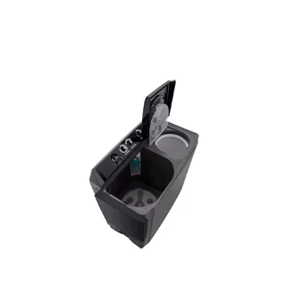 _Lg 15kg Twin Tub Roller Jet Washing Machine Black | WM 1561