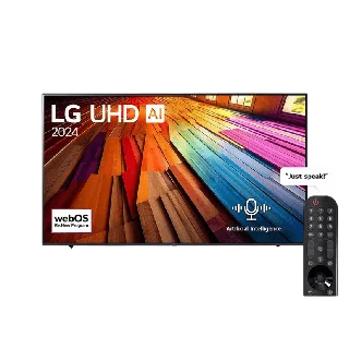 None_LG 75 Inches 4K UHD Smart  ThinQ AI Satellite TV 2023 Model | 75 UR80006