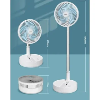 _Lontor 7 inches rechargeable stretchable standing and table fan