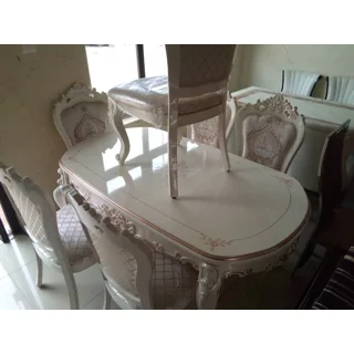 Luxurious Marble Dining table With 6 Chair