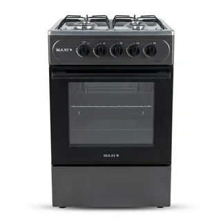 _Maxi 50*50 4 Burner Gas Cooker Black | MAXI ST50MG4G011_Maxi 50 By 50Cm 4 Burner Standing Gas Cooker | MAXI ST50MG4G011_Maxi 50 By 50Cm 4 Burner Standing Gas Cooker | MAXI ST50MG4G011