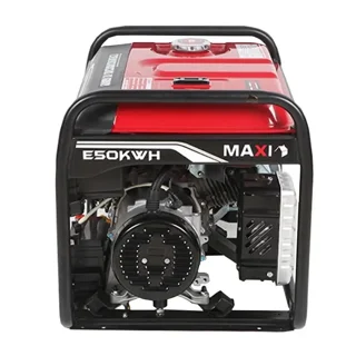 None_MAXI 6.2kva 100% Copper Key Starter Generator with Wheels | MAXIGEN EK50