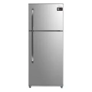 Midea 371 Liters Top Mount Refrigerator (Silver) | HD520FWES
