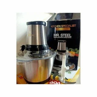 Mr Steel 6 Liters Food Processor & Yam Pounder