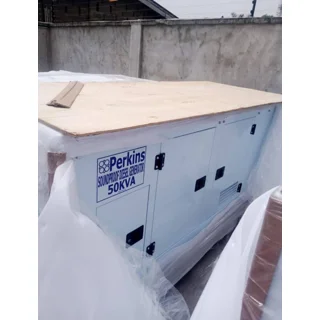 None_Perkins UK 50KVA Silent Diesel Generator (Perkins 50KVA, 3-Phase, Fully Enclosed, Copper Coil)