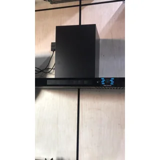 _PHIIMA 90Cm Flat Voice-Controlled Cooker Hood/Range Hood with Charcoal Filter