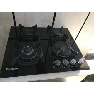 Phiima Four Gas Burner Stainless Gas Hob | PH 6114G