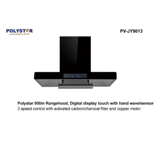Polystar 90*60cm Digital Range Hood With Hand Wave Sensor | PV-JY9013