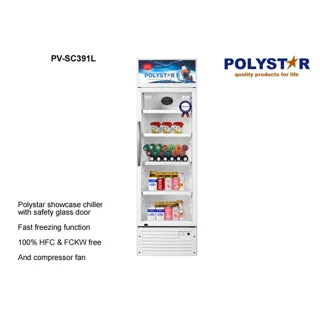 Polystar Showcase Fridge | PV-SC391L