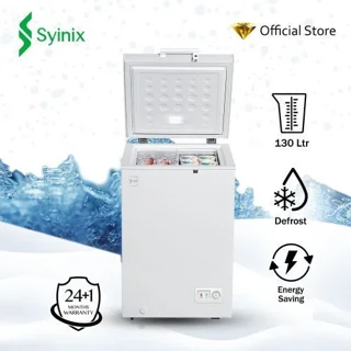 SYINIX 95L Single Door Chest Freezer (FZ130)