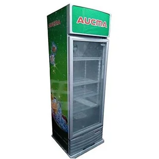 Aucma  Upright Showcase Fridge Sc 371