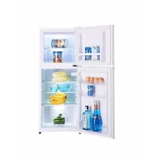 Haier Thermocool 120 Liters Double Door Refrigerator (Silver) | HRF 120BEX
