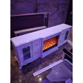 Royal Fireworks TV Stand With Drawers