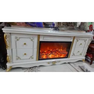 Royal Fireworks TV Stand With Drawers