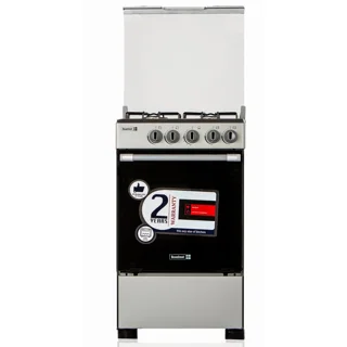 None_Scanfrost 3 Gas burners and 1 Electric Hot Plate (3by 1) Gas Cooker | SFC 5321S