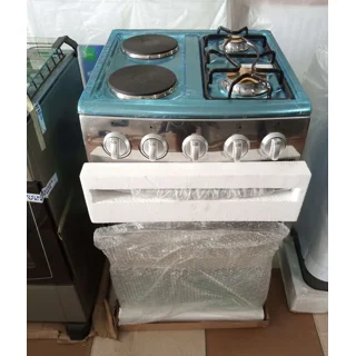 Skyrun 2 Gas Burner and 2 Electric Gas cooker | 2+2