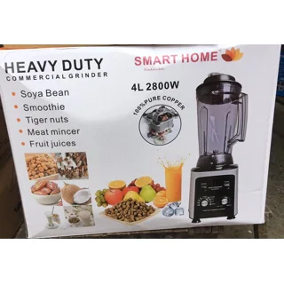 Smart Home 2800W Heavy Duty 4 Liter Commercial Blender |