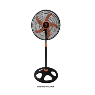 None_Solitec 18 Inch Adjustable Height Standing Fan