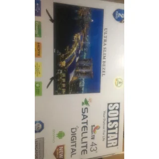 Solstar 43 Inches Satellite LED Digital TV