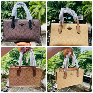 _Sturdy Women's Luxe Coach Handbag (Durable, Fashion-Forward, Chic, Elegant, Midi Size)