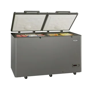 None_Thermocool 519 Liters Double Door Inverter Chest Freezer | HTF-519IS R6 SLV