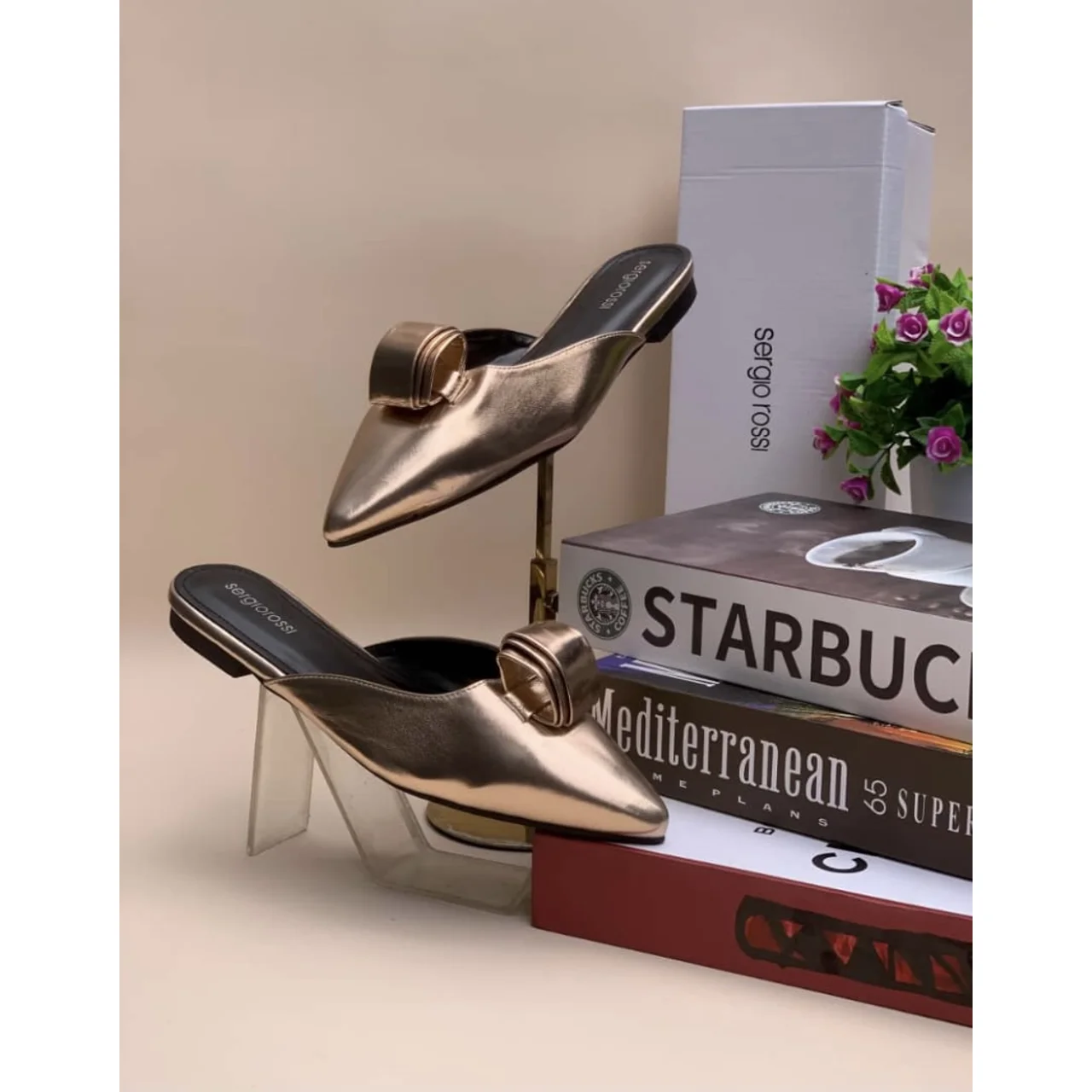_Sophisticated Women's Half Shoe (Elegant, Durable, Chic, Trendy)