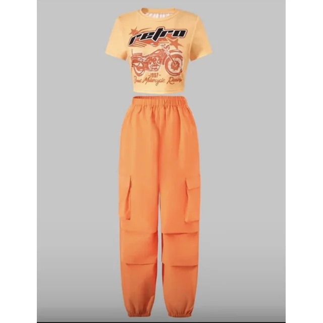 _Stylish and Classy 2-Piece Blouse and Trousers Set for Teen Girls (Durable and Fashionable)