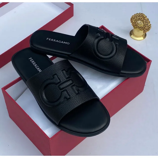 _Stylish Men's Slippers (Chic, Long-lasting, Elegant, Fashion-forward, Premium Leather)